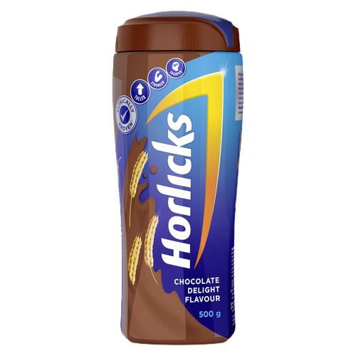 Horlicks Chocolate Delight 500g Jar